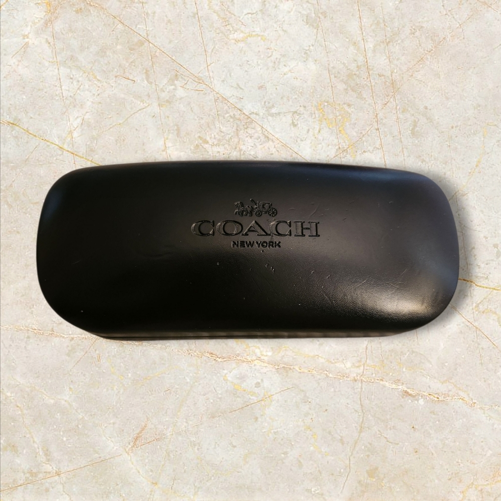 Coach Black Sunglasses Eyeglasses Hard Shell Case